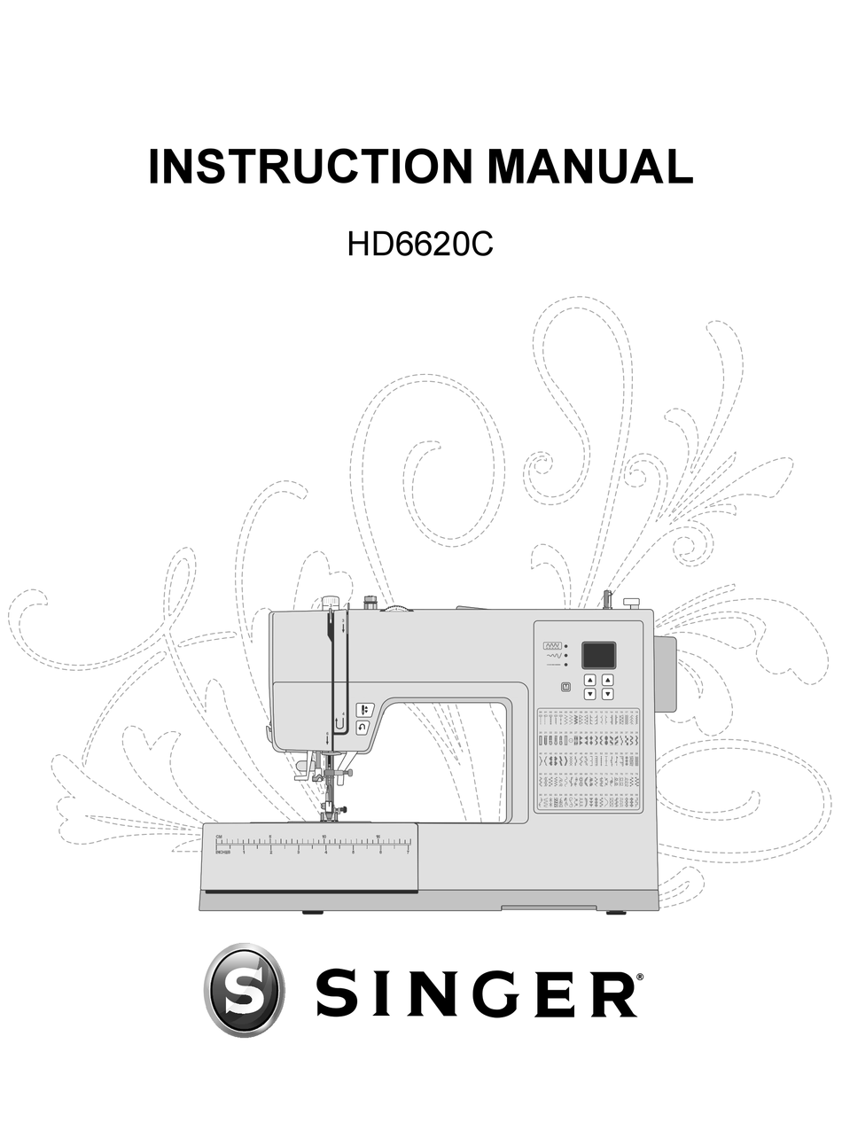 SINGER HD6620C INSTRUCTION MANUAL Pdf Download | ManualsLib