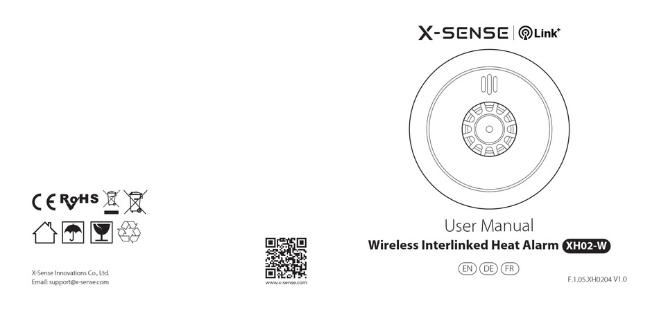 X-SENSE CO03A USER MANUAL Pdf Download
