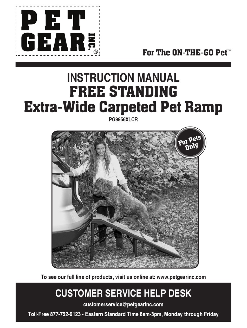 PET GEAR PG9956XLCR INSTRUCTION MANUAL Pdf Download ManualsLib