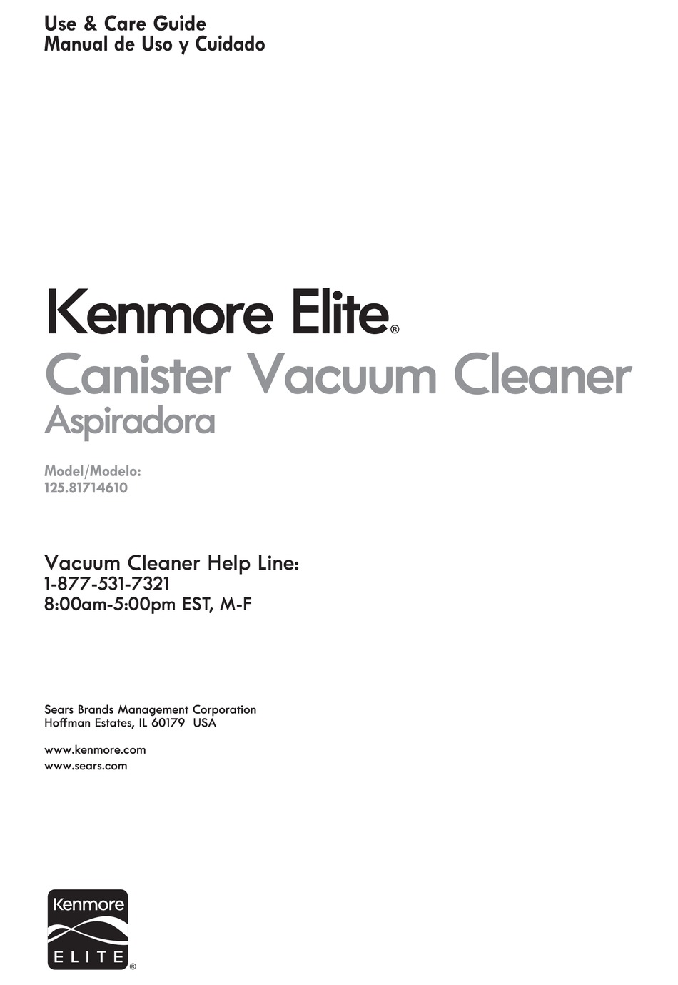 KENMORE 81714 USE & CARE MANUAL Pdf Download ManualsLib