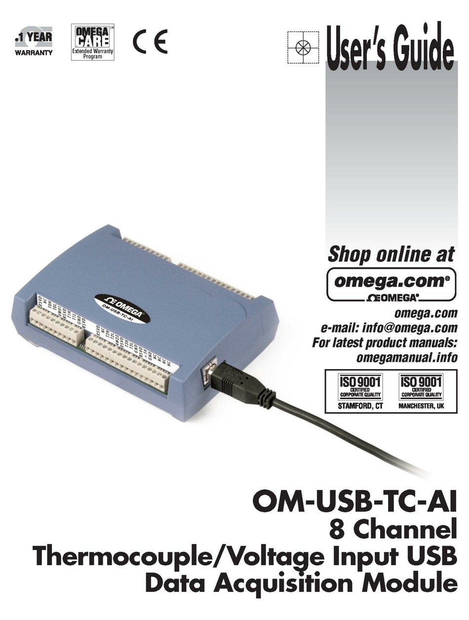 OMEGA OMUSBTCAI USER MANUAL Pdf Download ManualsLib