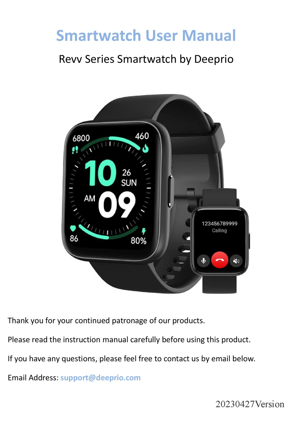 DEEPRIO REVV SERIES USER MANUAL Pdf Download ManualsLib