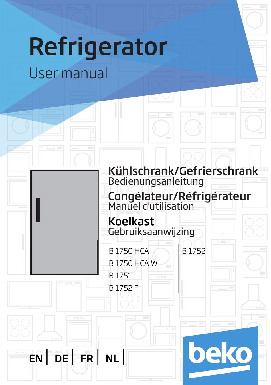 BEKO B 1752 F USER MANUAL Pdf Download | ManualsLib