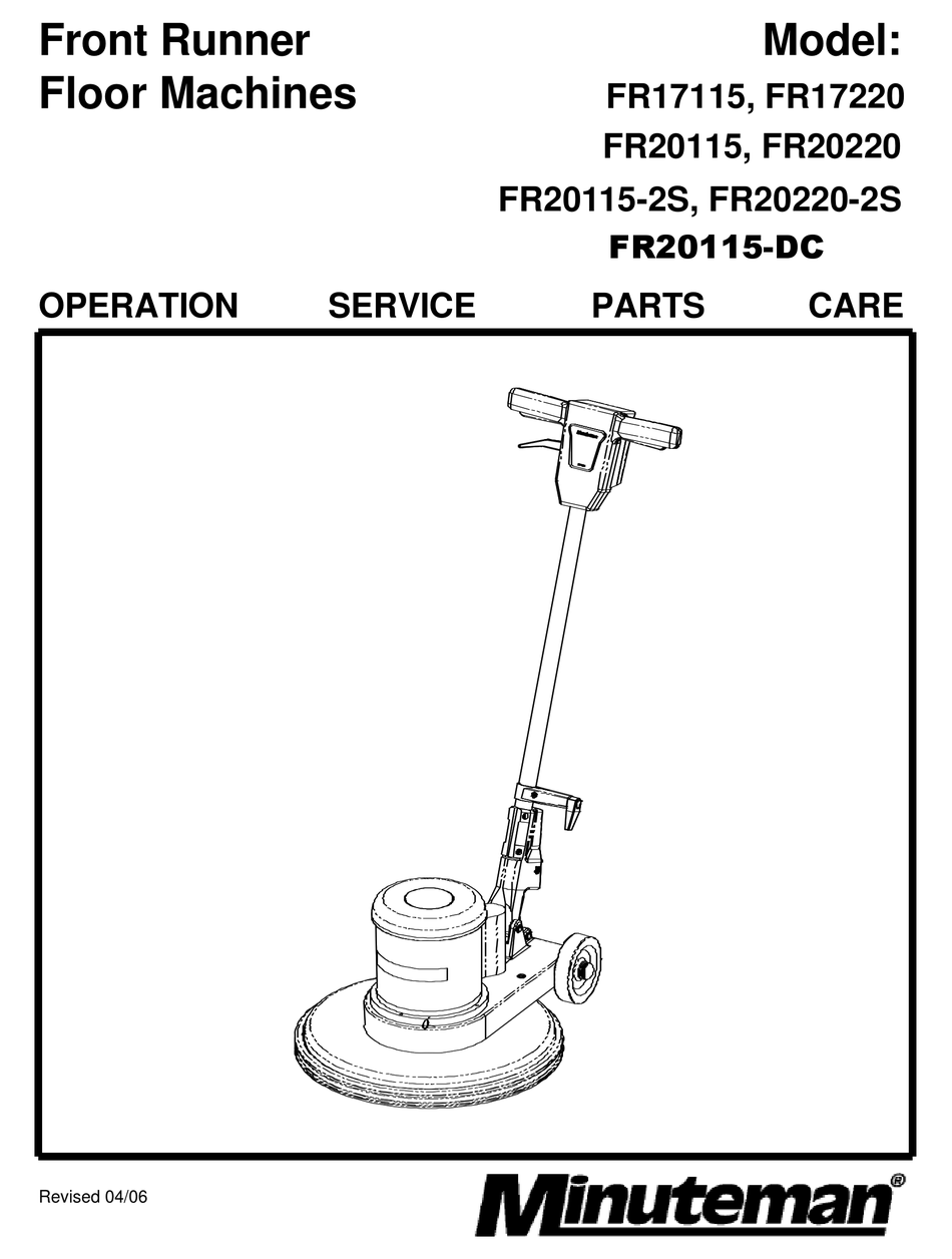 minuteman-fr20115-dc-manual-pdf-download-manualslib