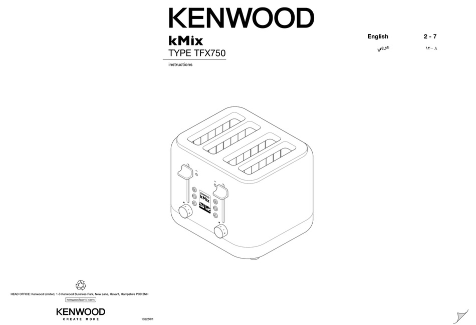KENWOOD KMIX TFX750 INSTRUCTIONS MANUAL Pdf Download ManualsLib