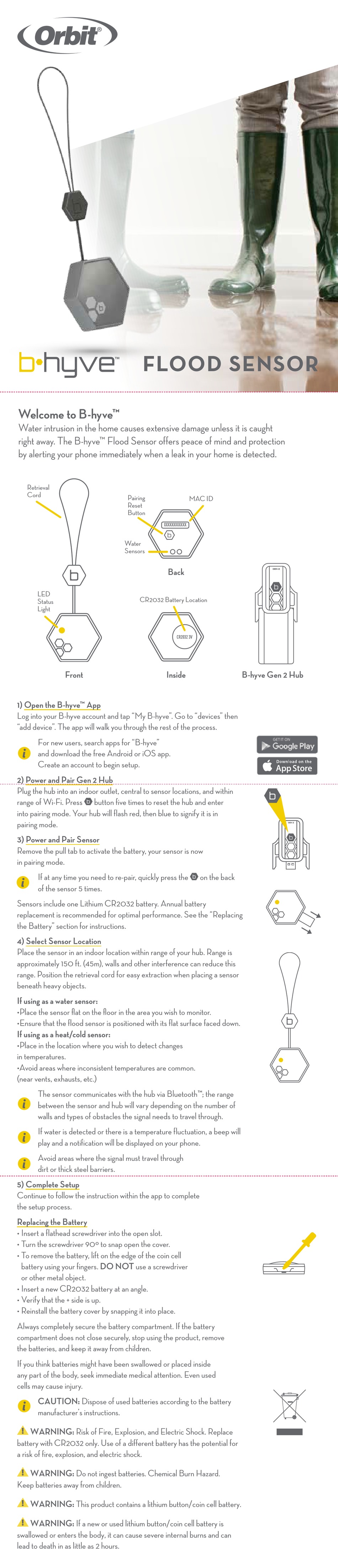ORBIT BHYVE FS1 MANUAL Pdf Download ManualsLib