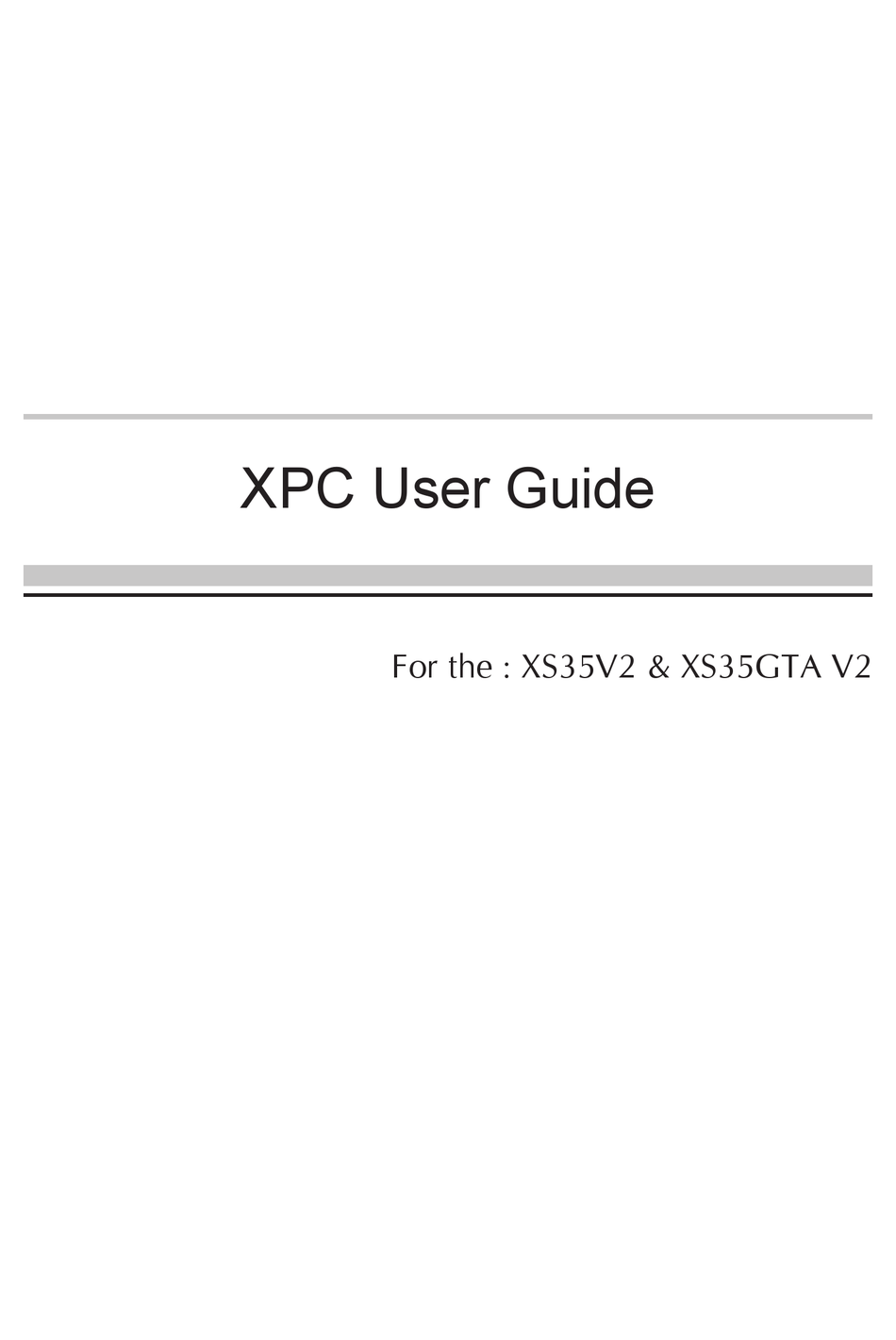 SHUTTLE XS35GTAV2 USER MANUAL Pdf Download ManualsLib