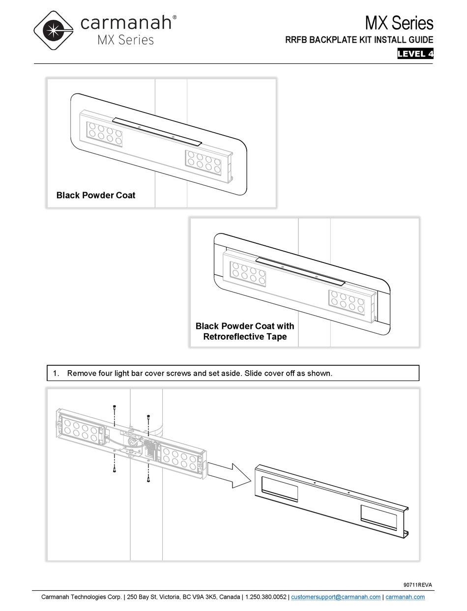 CARMANAH MX SERIES INSTALL MANUAL Pdf Download | ManualsLib