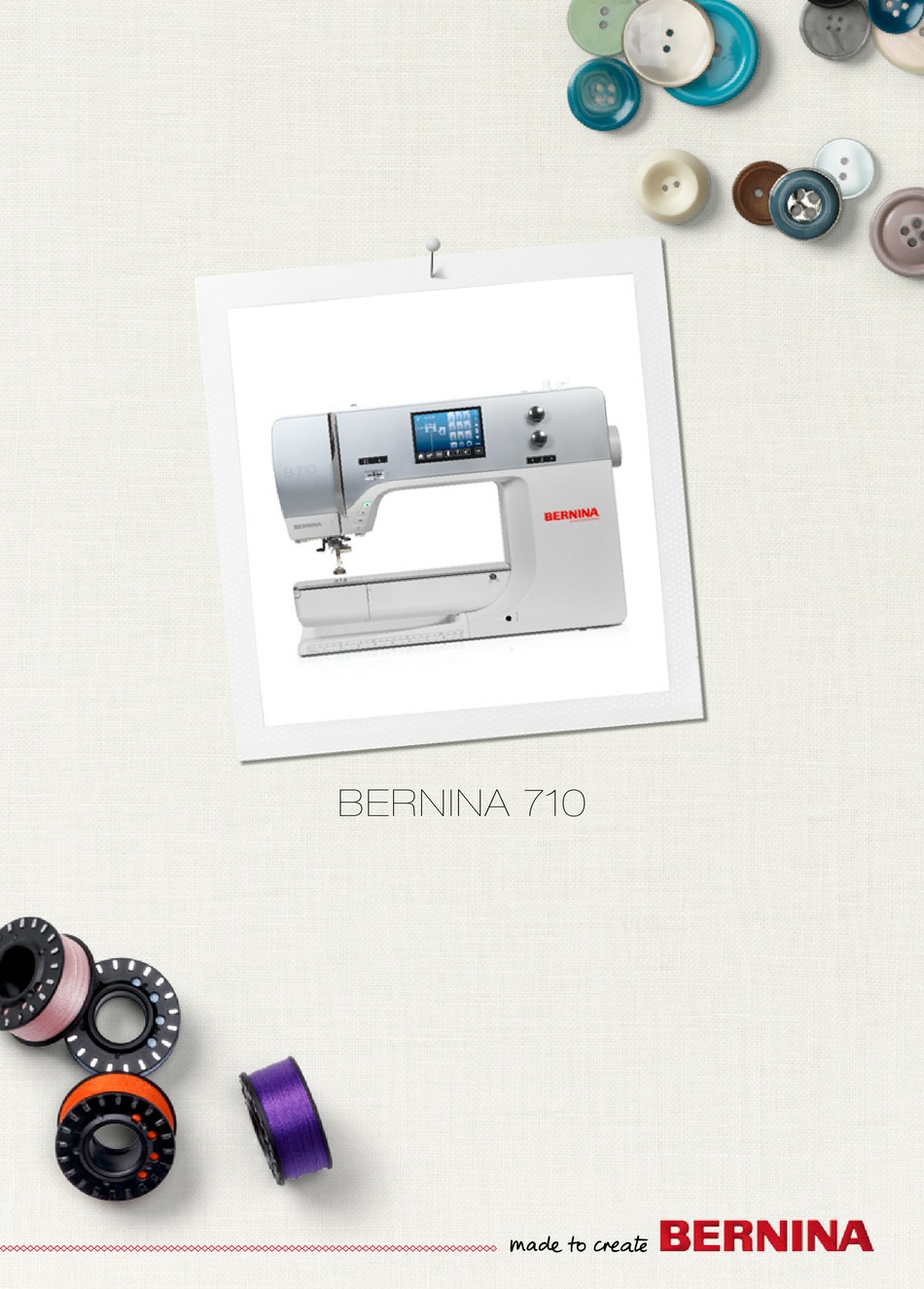 BERNINA 710 MANUAL Pdf Download | ManualsLib