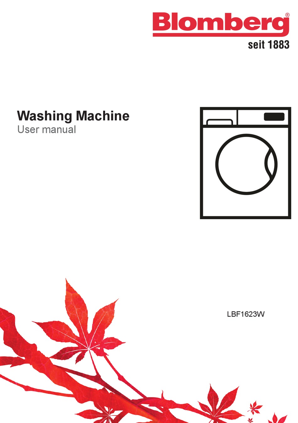 BLOMBERG LBF1623W USER MANUAL Pdf Download | ManualsLib