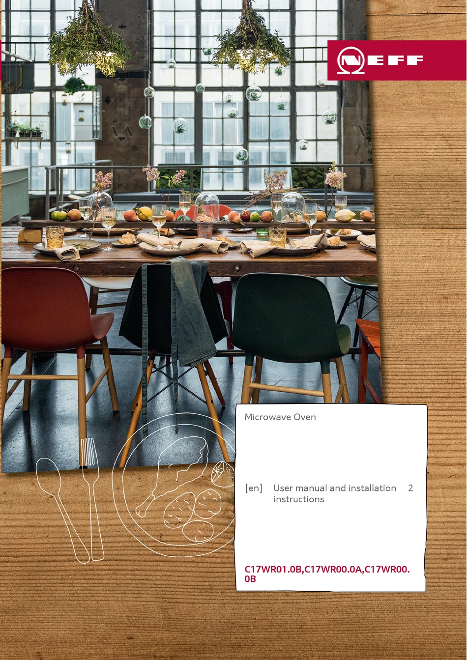 NEFF C17WR01 0B SERIES USER MANUAL AND INSTALLATION INSTRUCTIONS Pdf