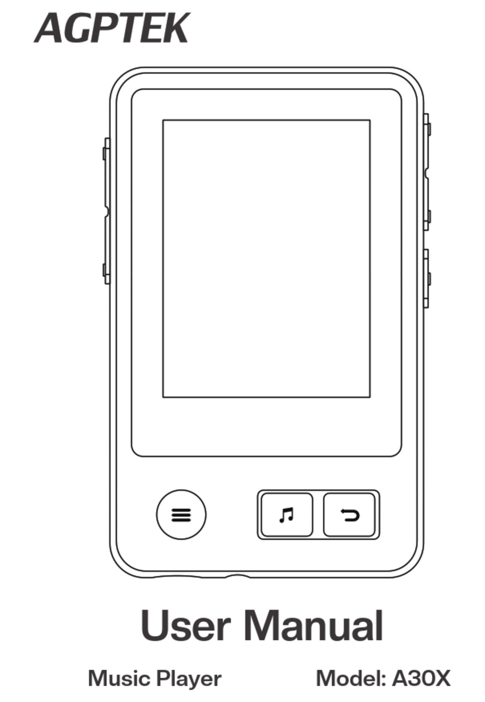 AGPTEK A30X USER MANUAL Pdf Download ManualsLib