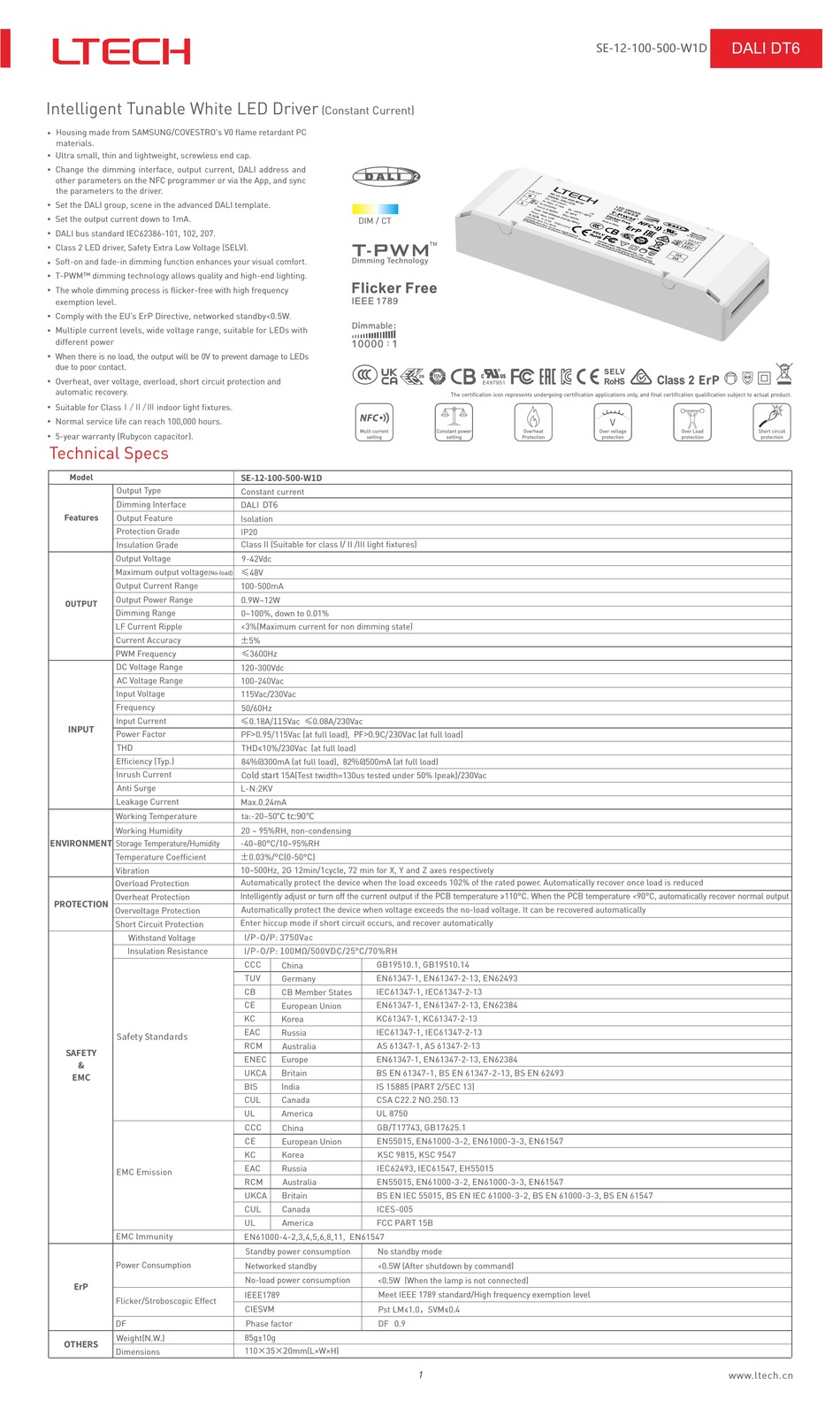 ltech-se-12-100-500-w1d-manual-pdf-download-manualslib