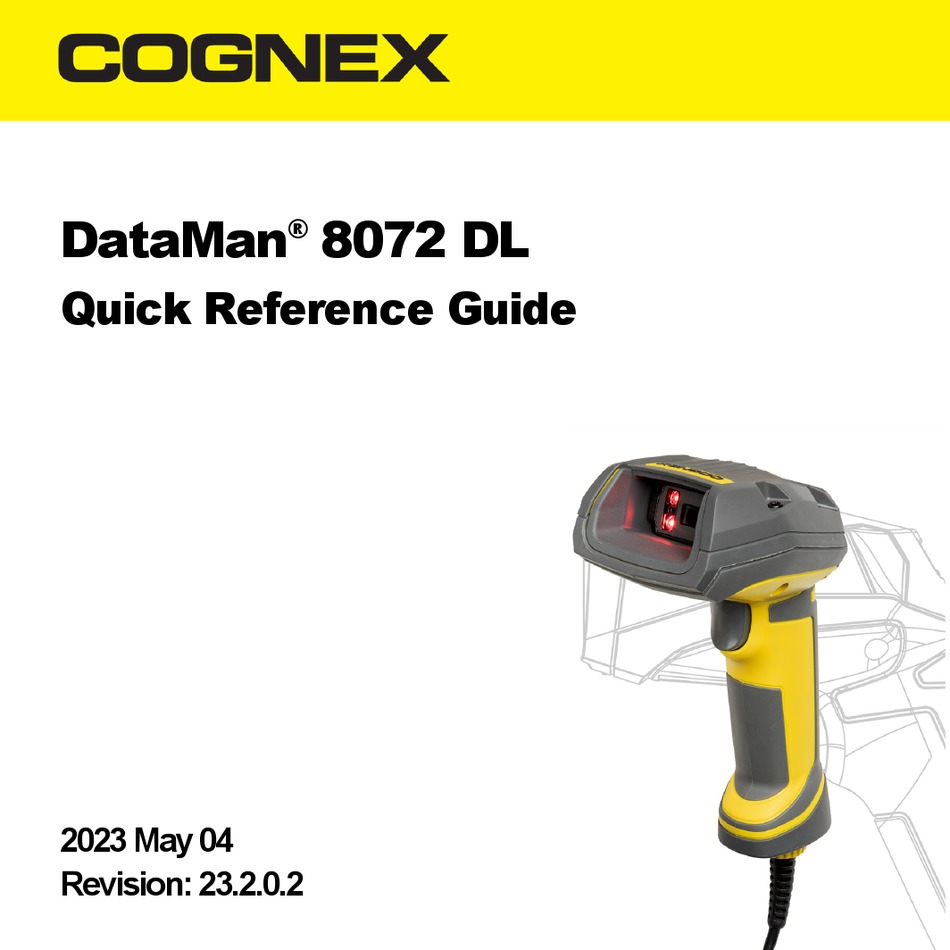 COGNEX DM 8072DL QUICK REFERENCE MANUAL Pdf Download ManualsLib