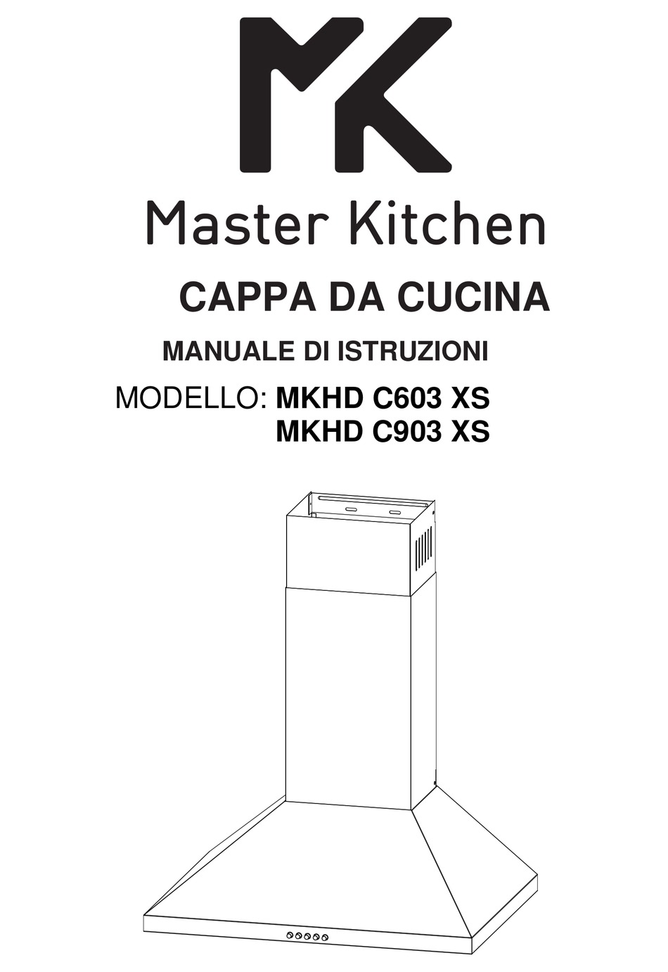 MASTER KITCHEN MKHD C603 XS INSTRUCTION MANUAL Pdf Download ManualsLib