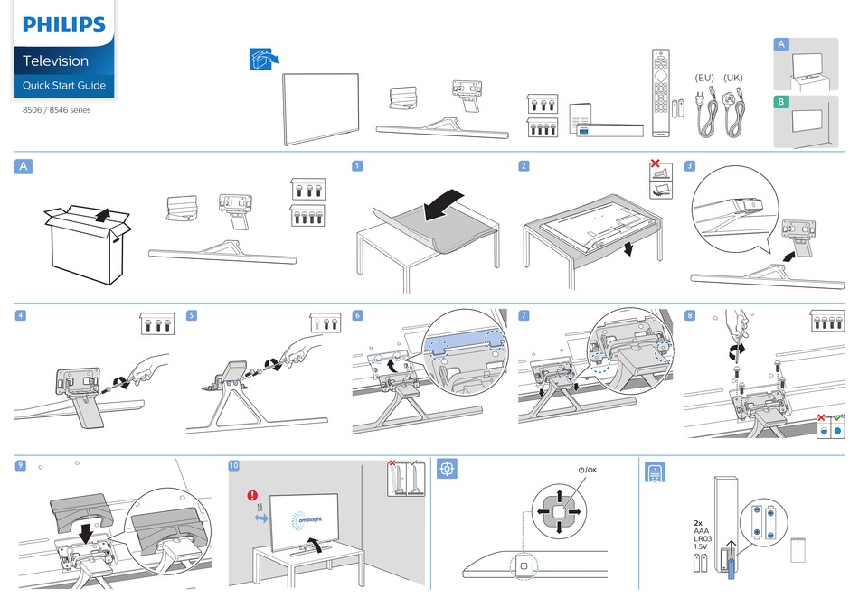 PHILIPS 8506 SERIES QUICK START MANUAL Pdf Download | ManualsLib