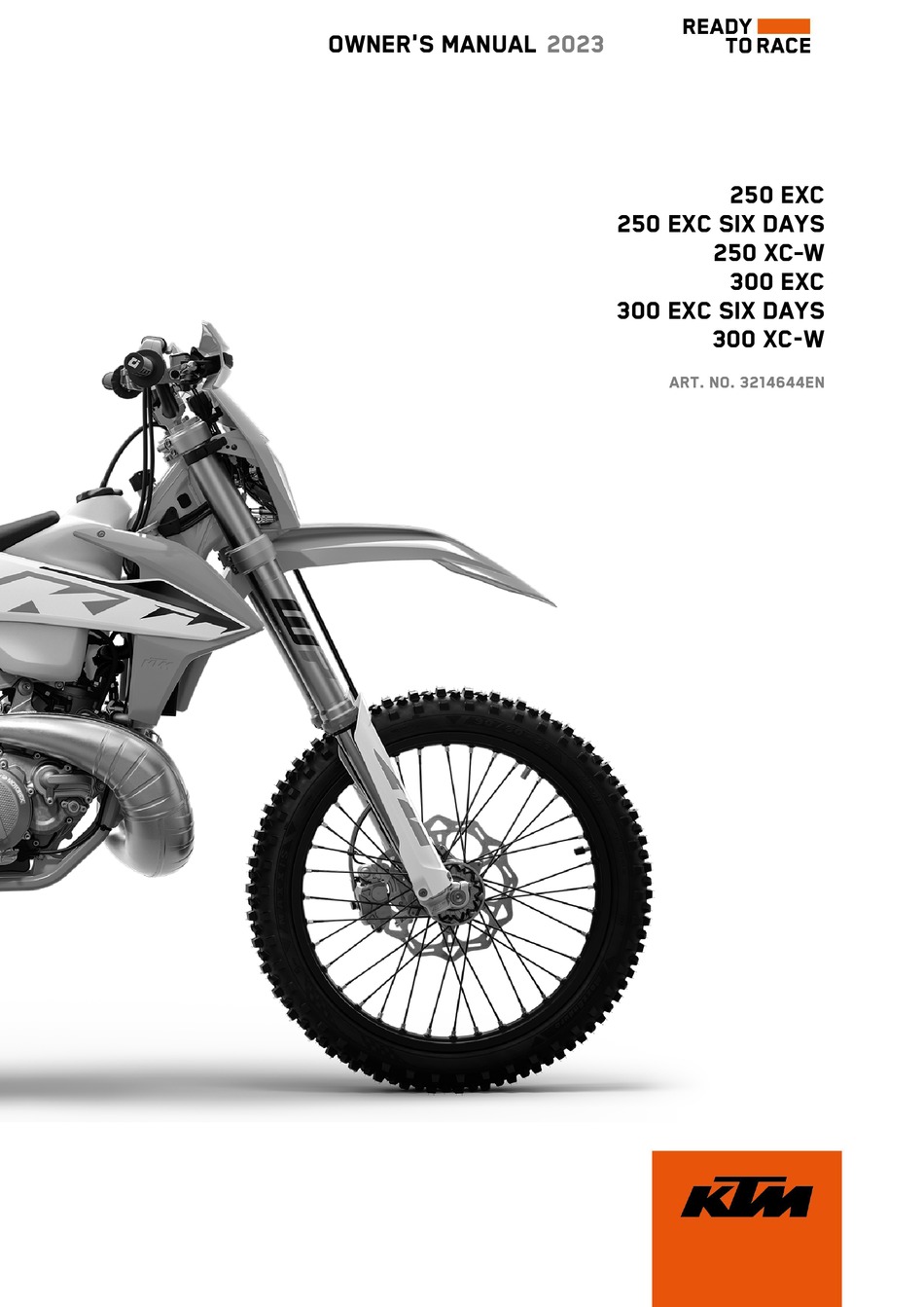 KTM 250 EXC 2023 OWNER'S MANUAL Pdf Download | ManualsLib