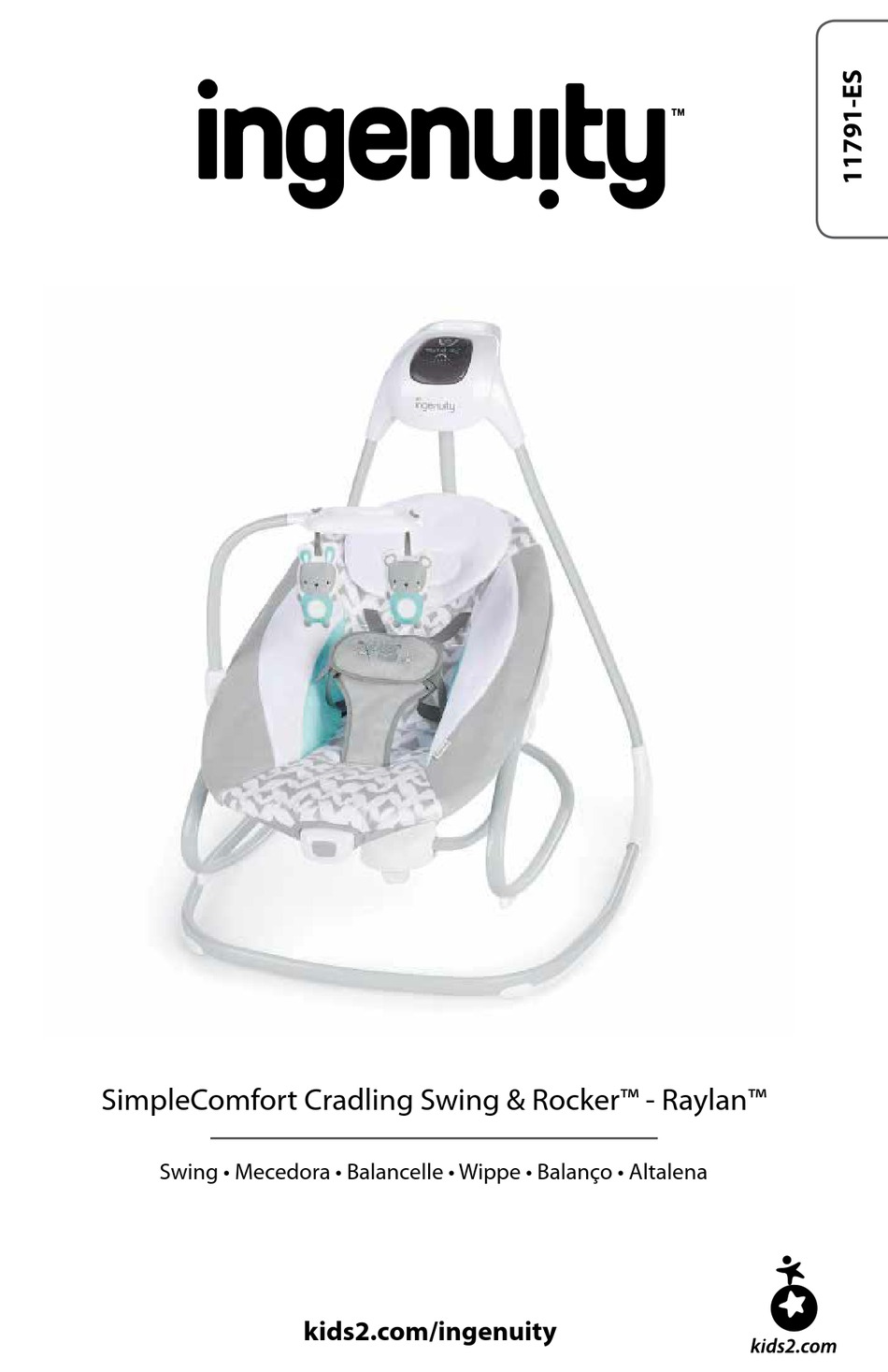 INGENUITY CRADLING SWING & ROCKER MANUAL Pdf Download