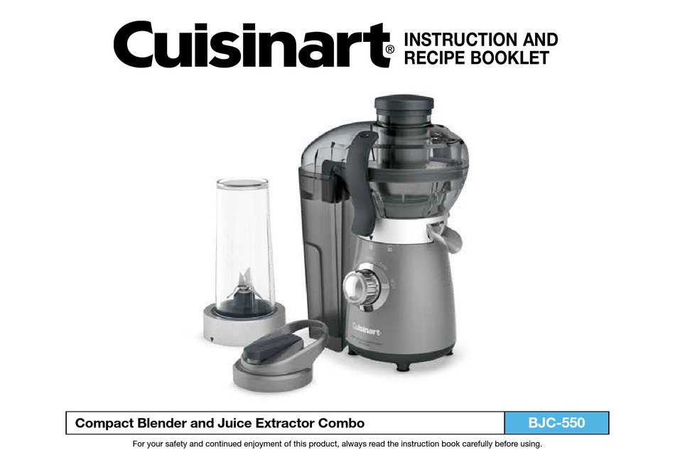 User manual Cuisinart Smart Stick CSB-79 (English - 32 pages)