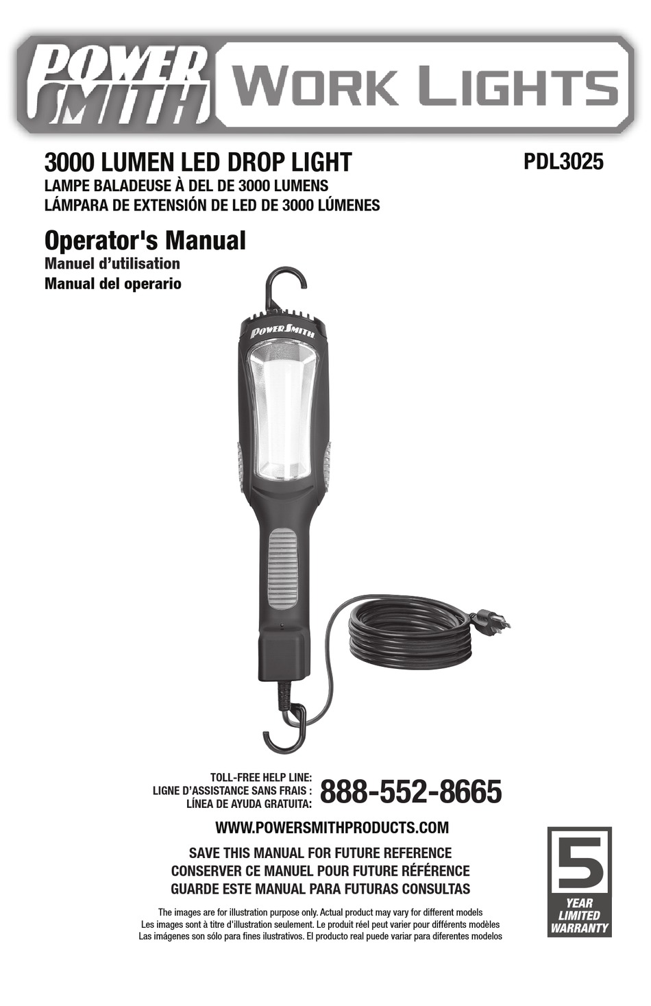 POWER SMITH PDL3025 OPERATOR'S MANUAL Pdf Download ManualsLib