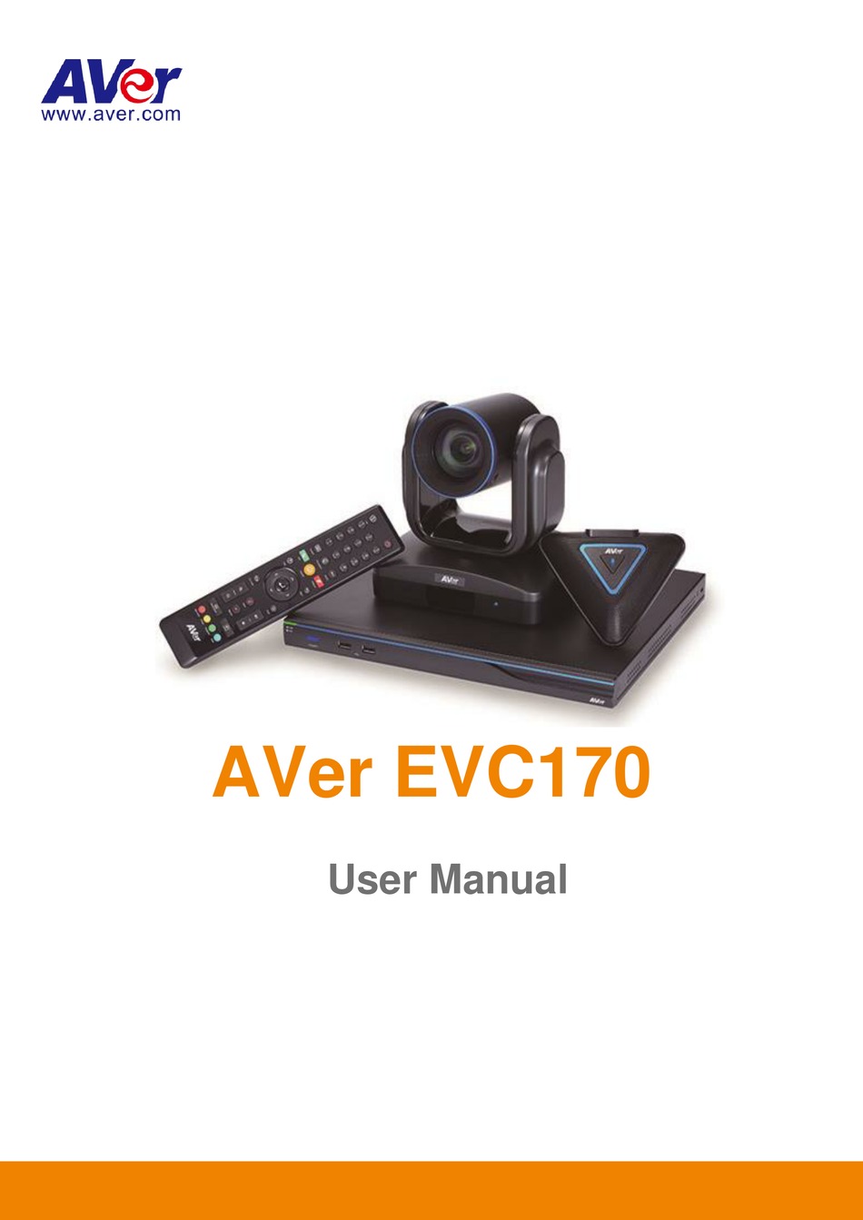 AVER EVC170 USER MANUAL Pdf Download | ManualsLib