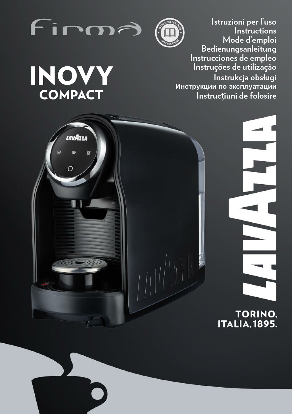 LAVAZZA FIRMA INOVY COMPACT INSTRUCTIONS MANUAL Pdf Download ManualsLib