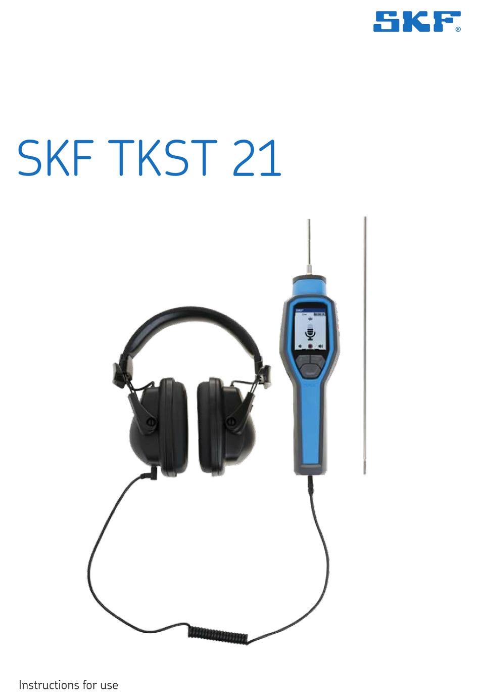 SKF TKST 21 INSTRUCTIONS FOR USE MANUAL Pdf Download ManualsLib