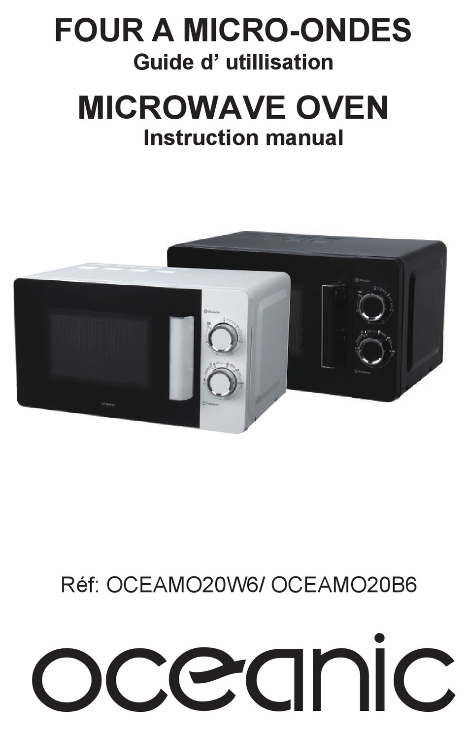 OCEANIC OCEAMO20W6 INSTRUCTION MANUAL Pdf Download ManualsLib