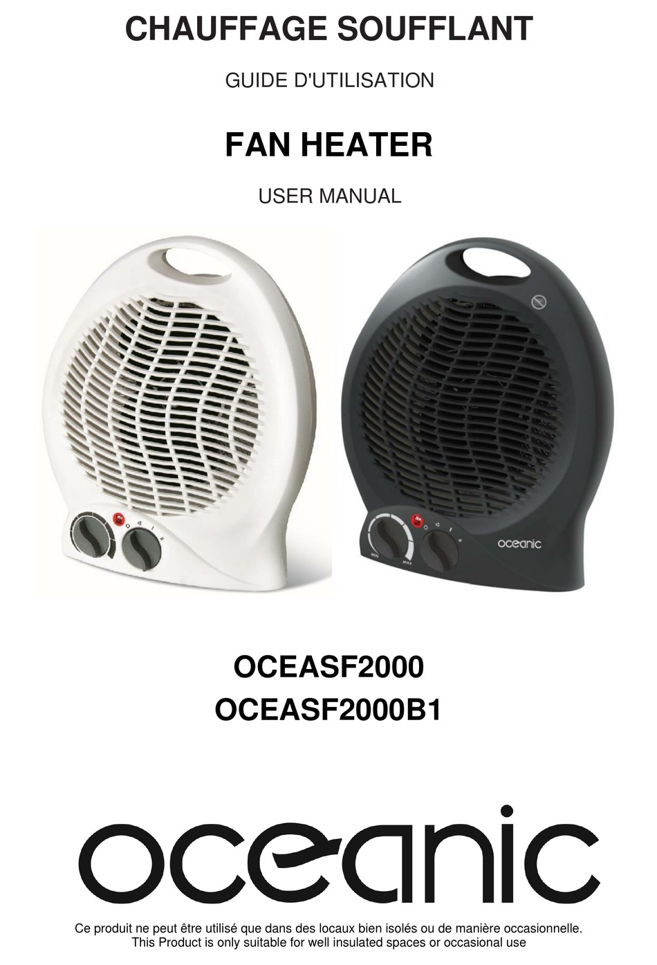 OCEANIC OCEASF2000B1 USER MANUAL Pdf Download ManualsLib
