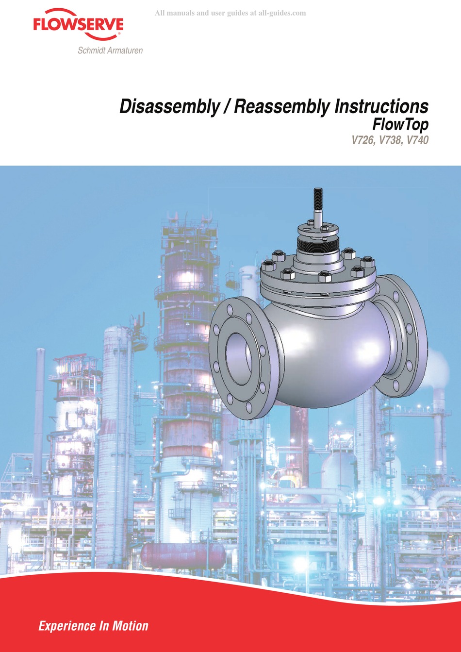 FLOWSERVE FLOWTOP V726 DISASSEMBLY AND REASSEMBLY INSTRUCTIONS Pdf