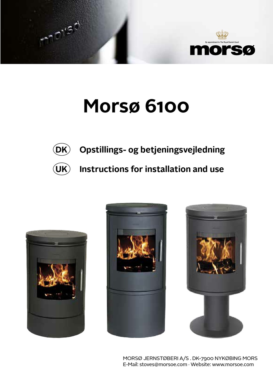 MORSO 6100 INSTRUCTIONS FOR INSTALLATION AND USE MANUAL Pdf Download