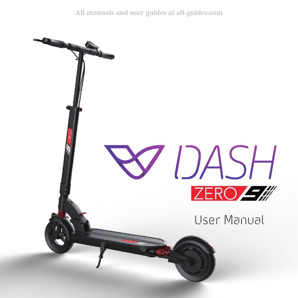 DASH ZERO 9 USER MANUAL Pdf Download ManualsLib