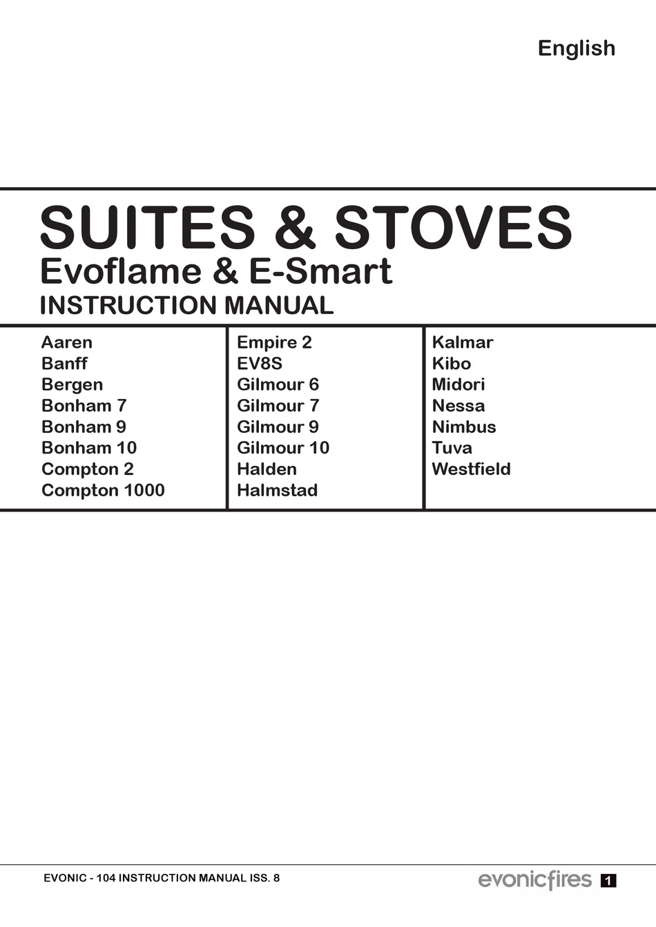 EVONICFIRES GILMOUR 6 INSTRUCTION MANUAL Pdf Download ManualsLib