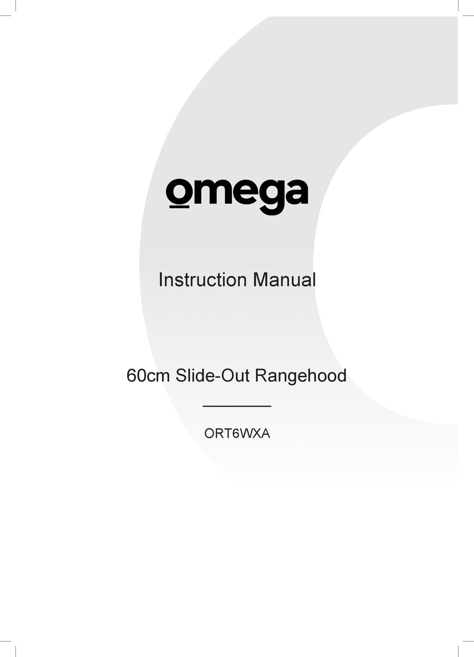 OMEGA ORT6WXA INSTRUCTION MANUAL Pdf Download ManualsLib