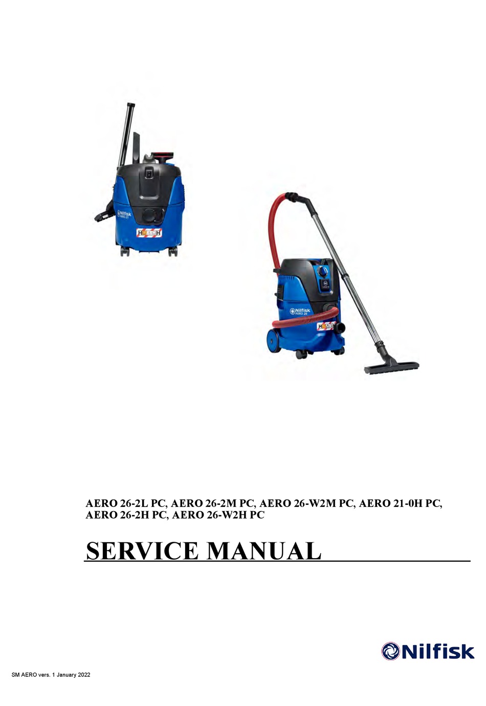 NILFISK-ADVANCE AERO 26-2L PC SERVICE MANUAL Pdf Download | ManualsLib