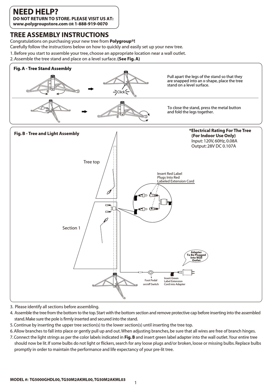 POLYGROUP TG50M2AKML00 ASSEMBLY INSTRUCTIONS Pdf Download ManualsLib