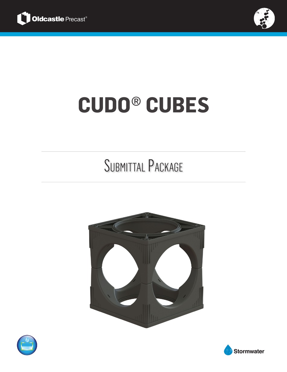 OLDCASTLE STORMWATER CUDO MANUAL Pdf Download ManualsLib