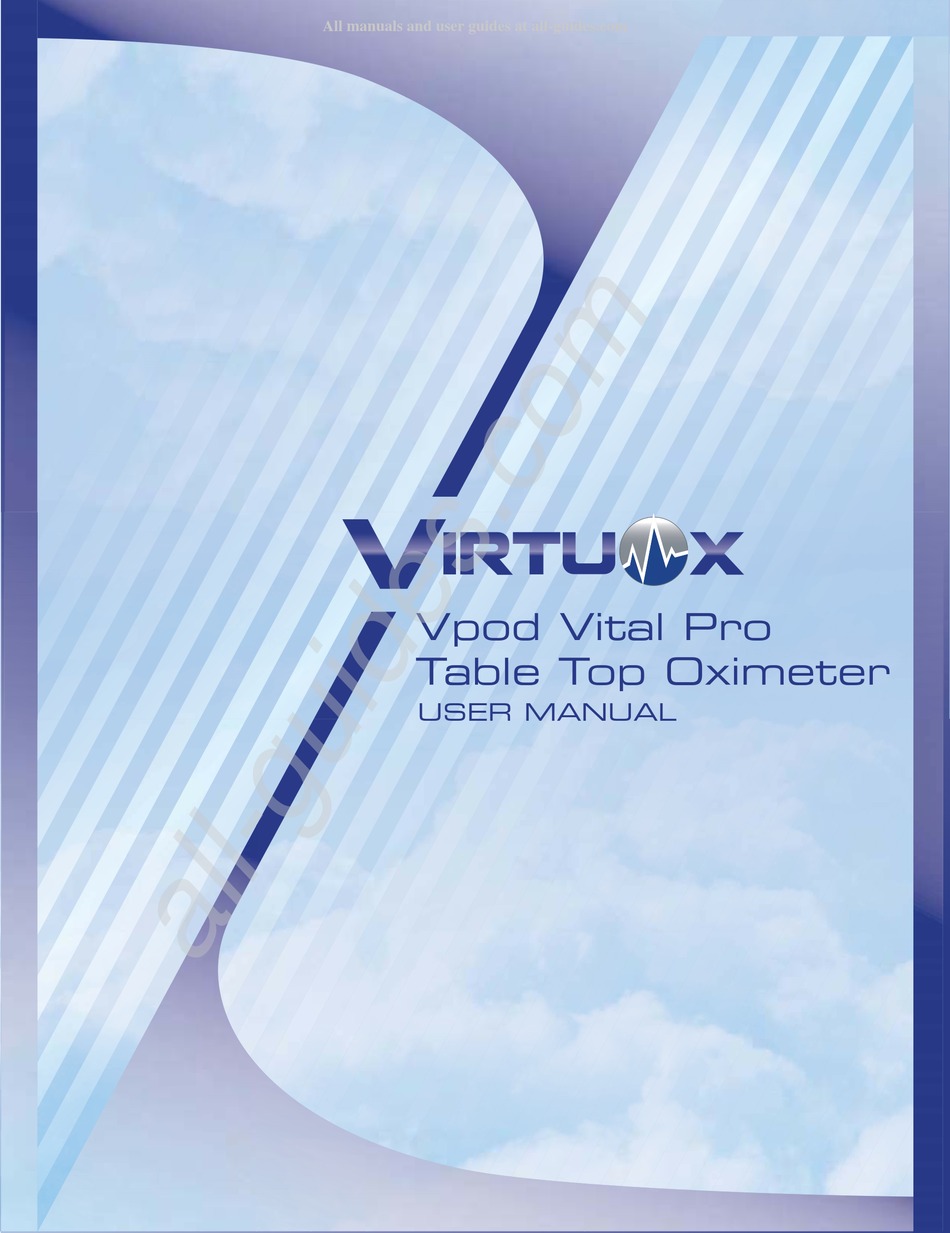 VIRTUOX VPOD VITAL PRO USER MANUAL Pdf Download ManualsLib