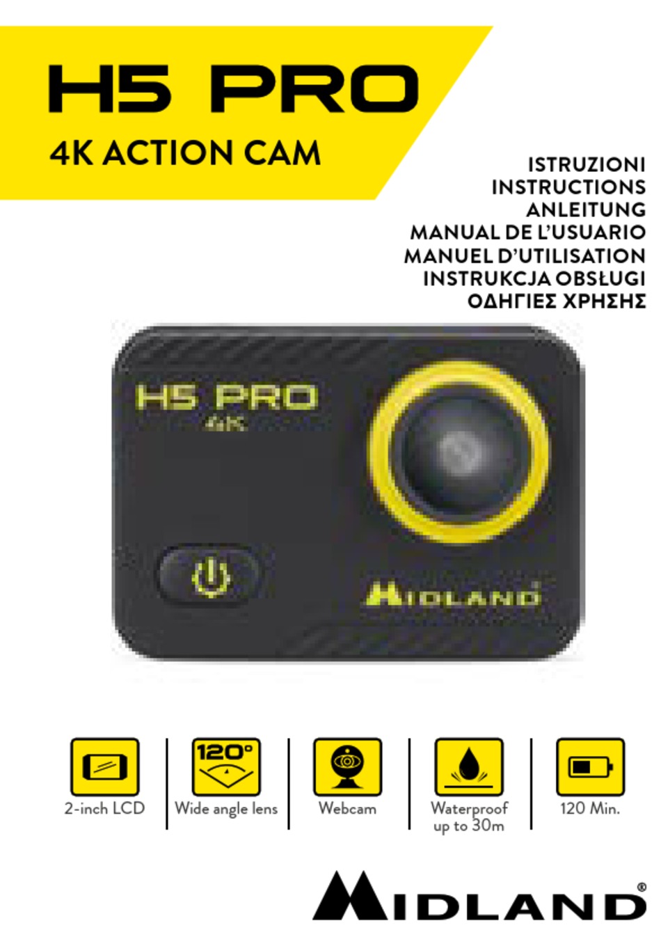 MIDLAND H5 PRO INSTRUCTIONS MANUAL Pdf Download ManualsLib