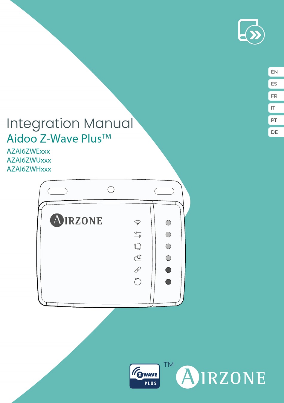 AIRZONE AIDOO ZWAVE PLUS INTEGRATION MANUAL Pdf Download ManualsLib