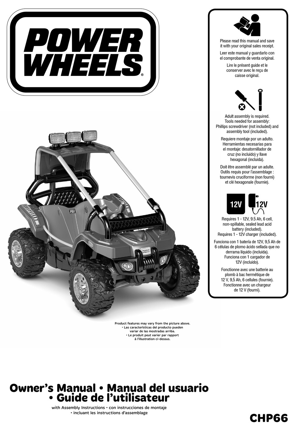 power-wheels-chp66-owner-s-manual-pdf-download-manualslib