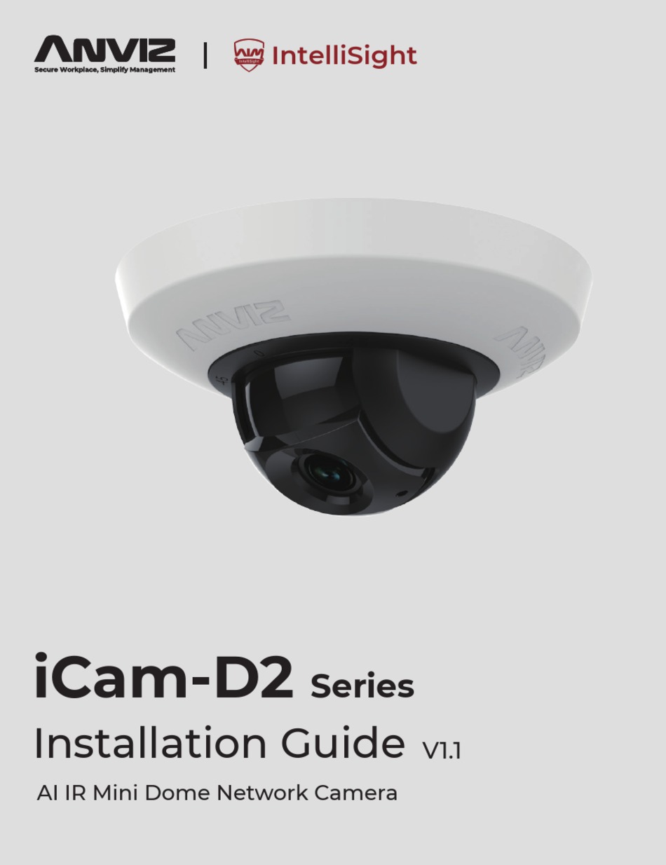 ANVIZ ICAM-D2 SERIES INSTALLATION MANUAL Pdf Download | ManualsLib