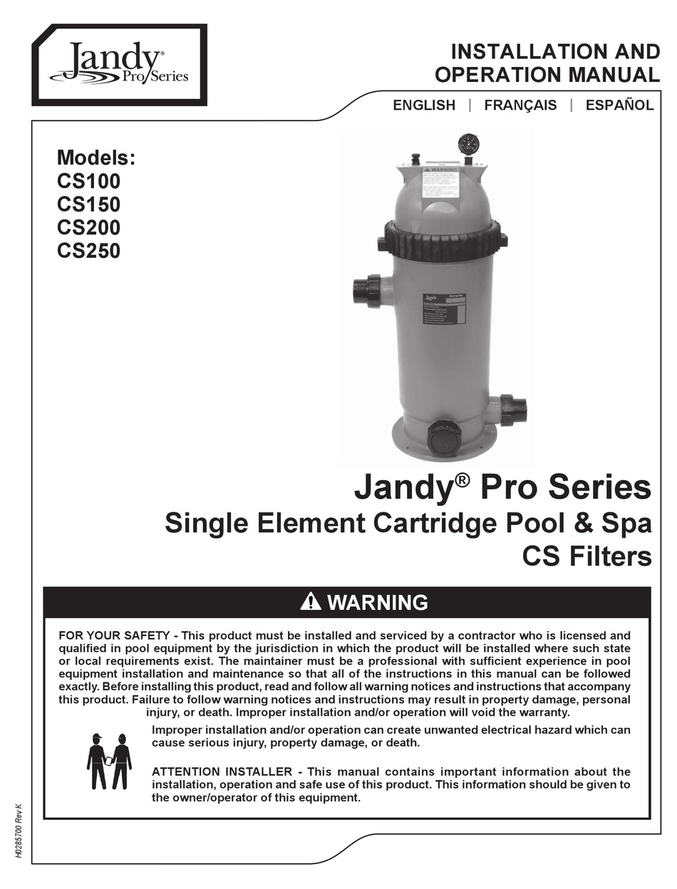 JANDY CS150 INSTALLATION AND OPERATION MANUAL Pdf Download ManualsLib