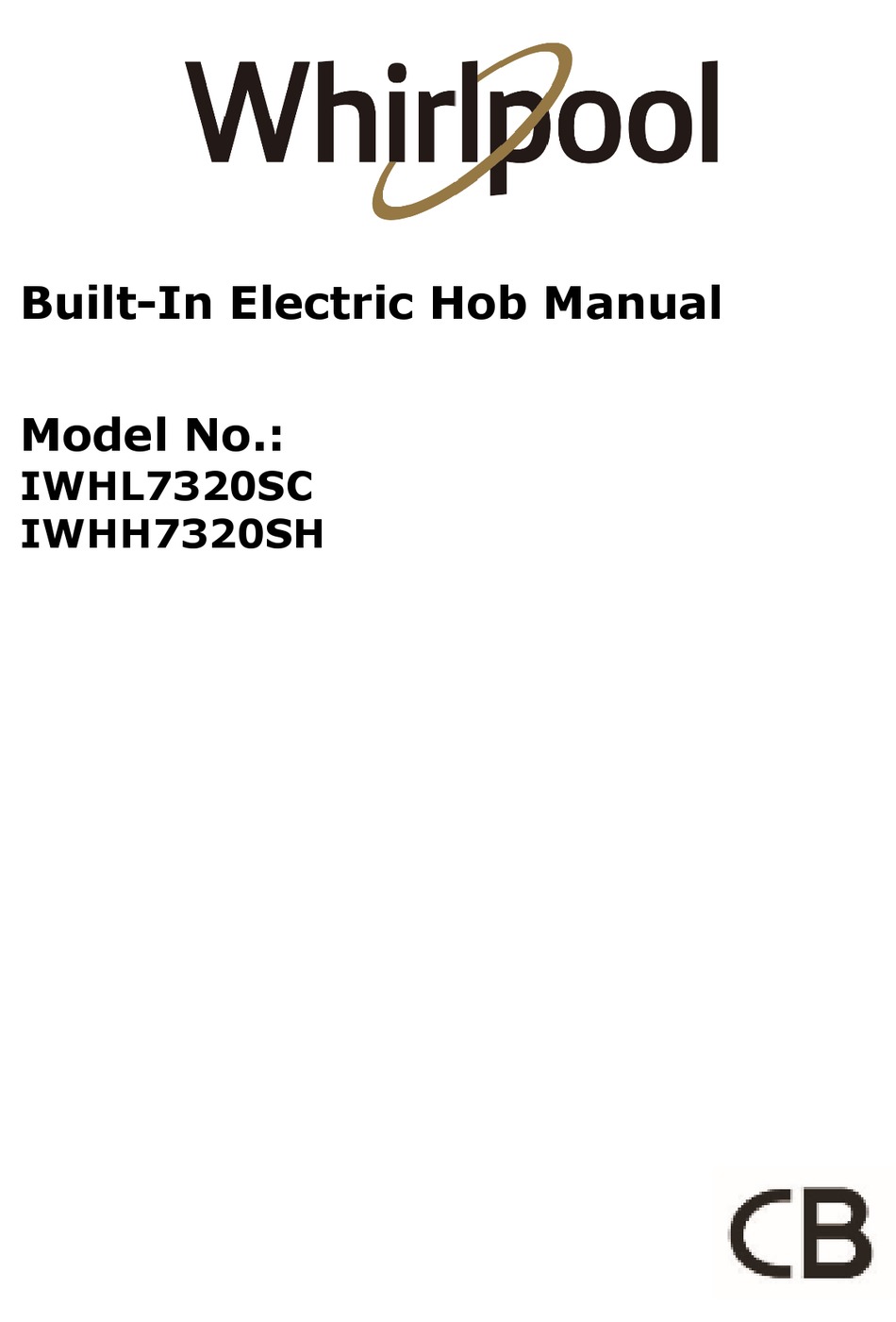WHIRLPOOL IWHL7320SC MANUAL Pdf Download ManualsLib