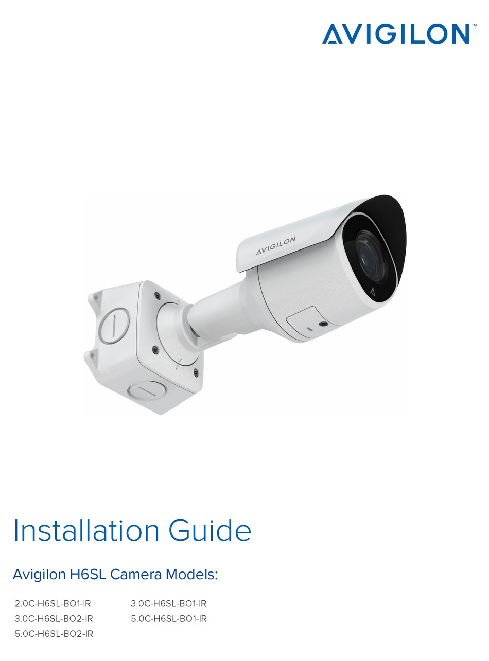 AVIGILON 2.0CH6SLBO1IR INSTALLATION MANUAL Pdf Download ManualsLib