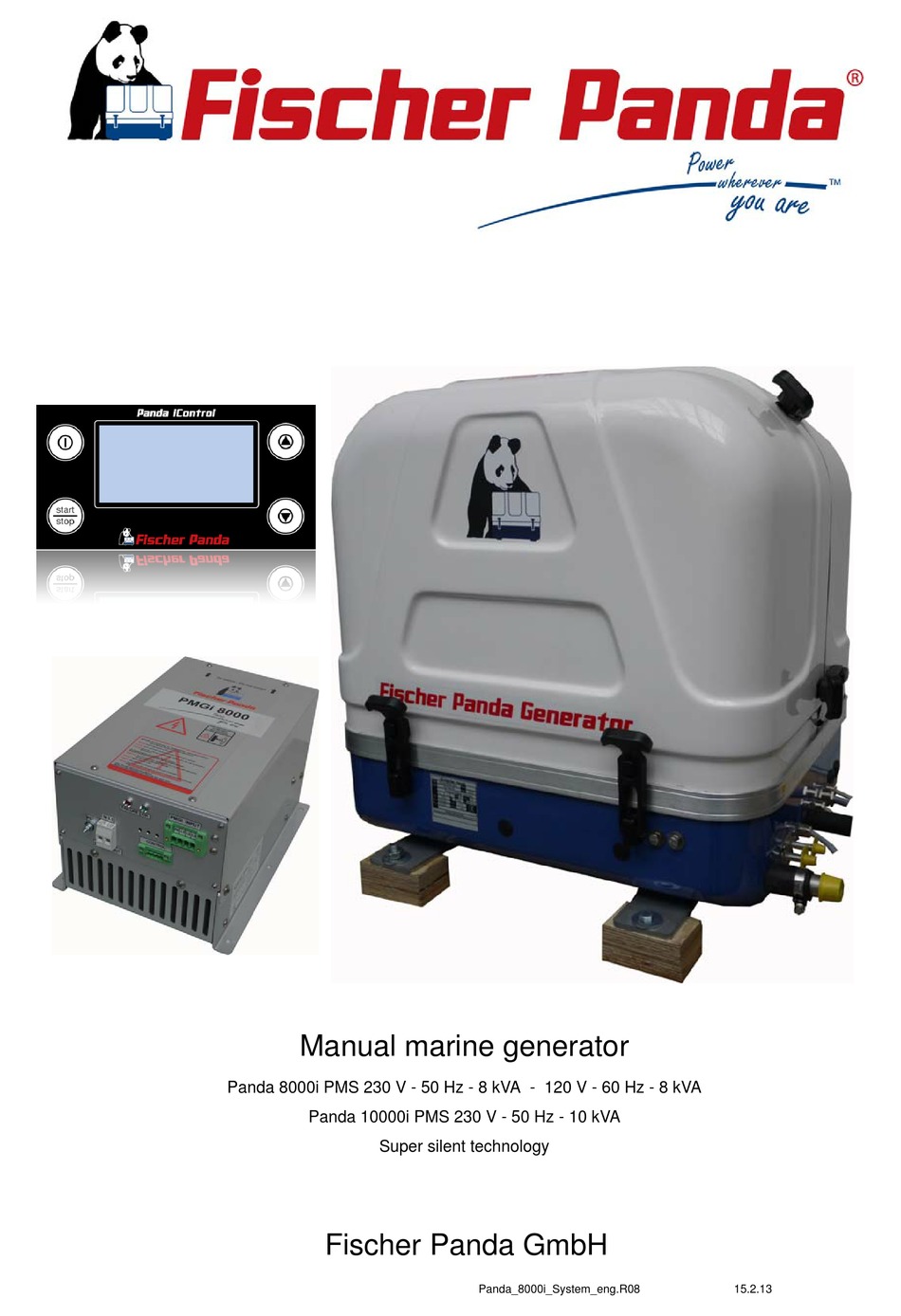 FISCHER PANDA 8000I PMS MANUAL Pdf Download ManualsLib