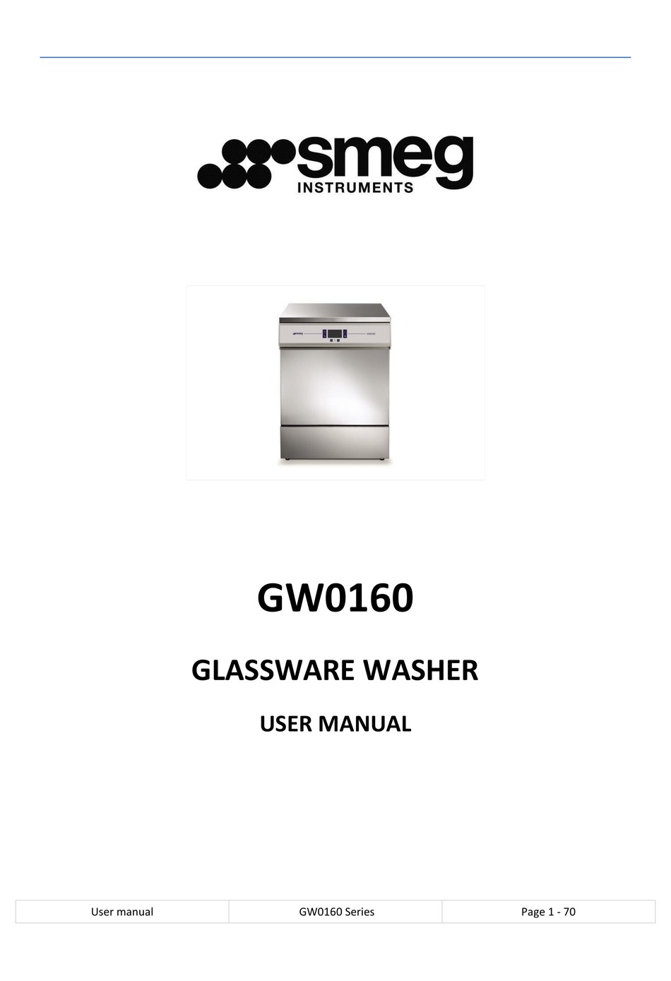 SMEG GW0160 SERIES USER MANUAL Pdf Download ManualsLib