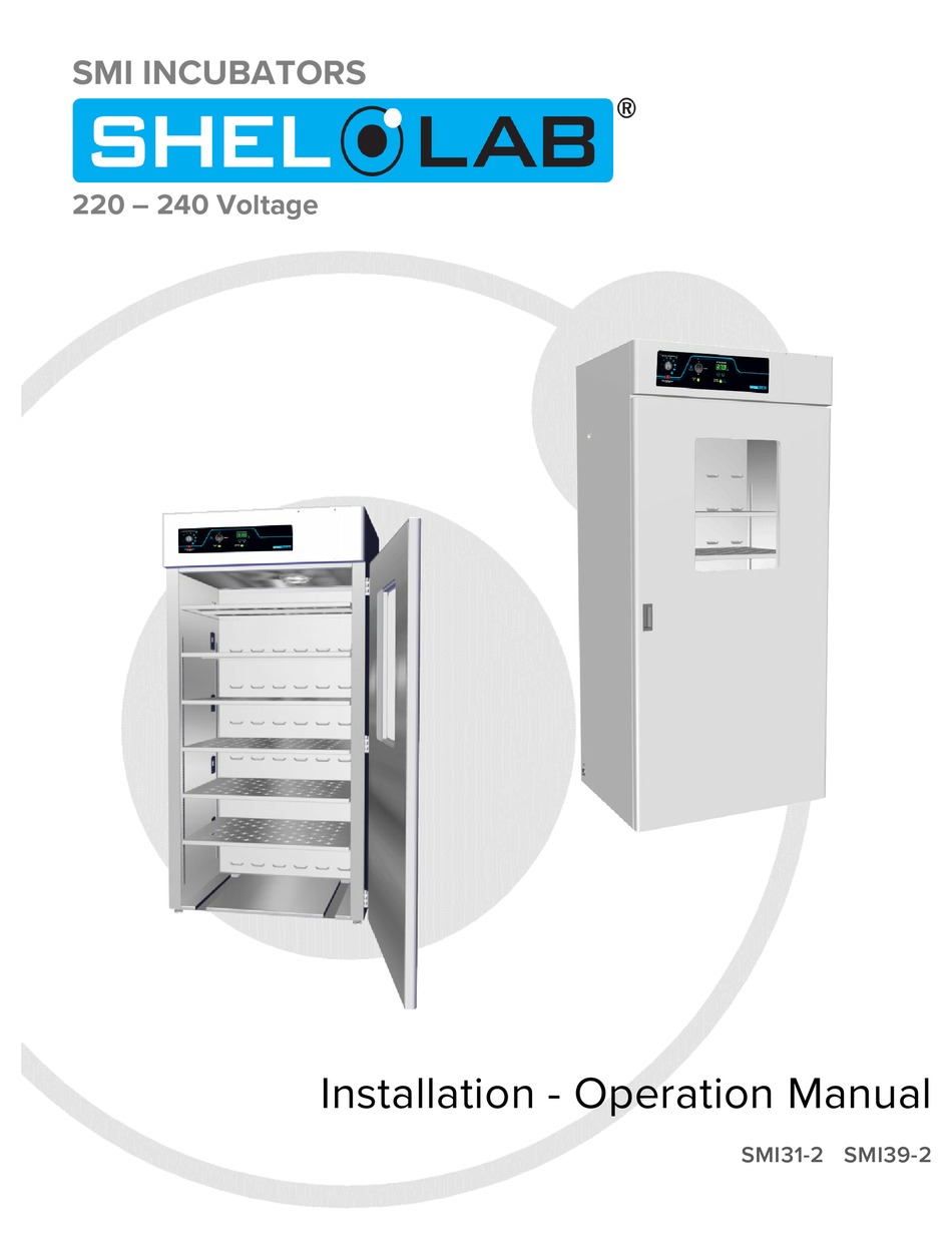 SHEL LAB SMI312 INSTALLATION & OPERATION MANUAL Pdf Download ManualsLib