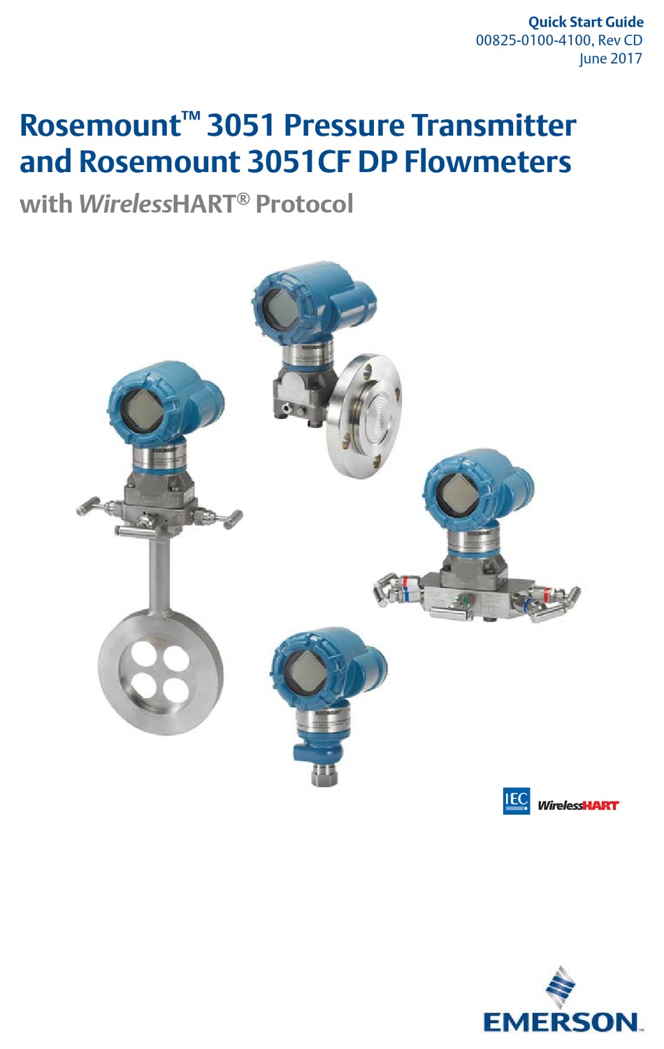 EMERSON ROSEMOUNT 3051CF DP QUICK START MANUAL Pdf Download | ManualsLib