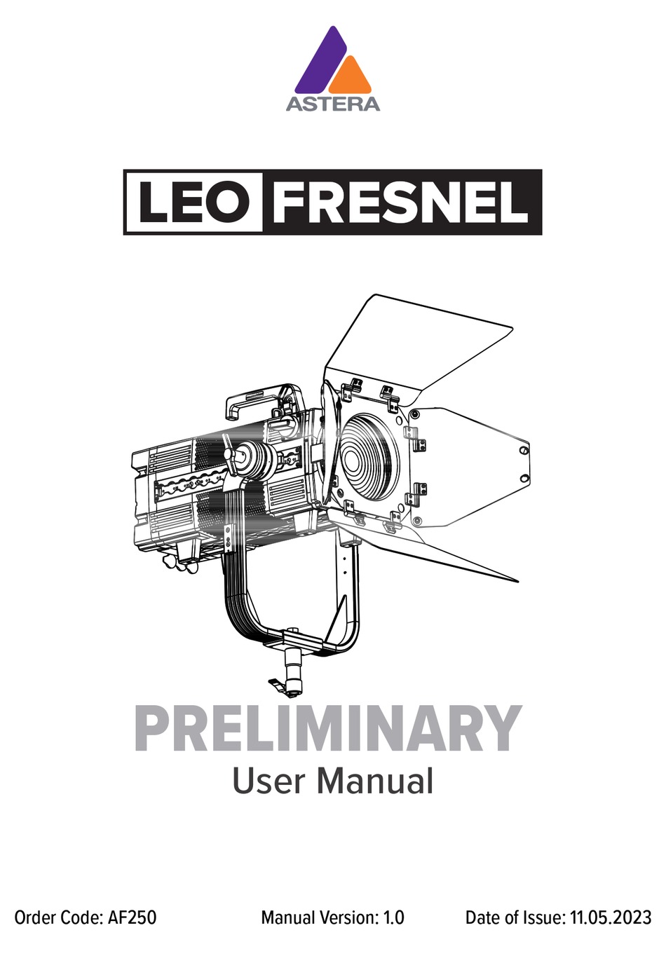 ASTERA LEO FRESNEL USER MANUAL Pdf Download ManualsLib